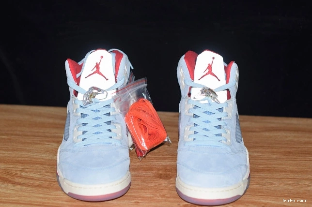 Cheap Husky Ice Room Blue Jordan Trophy CI1899-400 x JSP 5 Air 0714